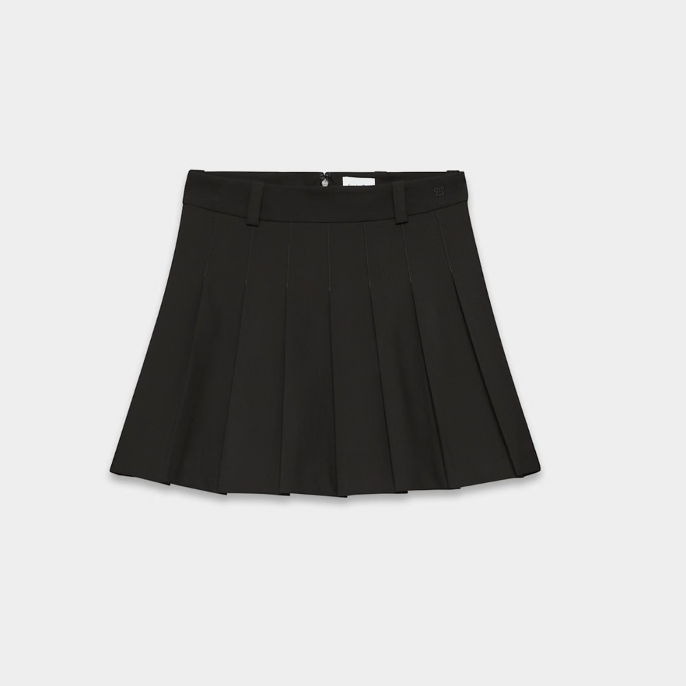 Aritzia Sunday Best Olive Micro Skirt